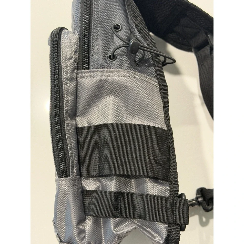 New Okeechobee Fats Fly Fishing Tackle Bag Chest Pack Storage Multiple Pockets